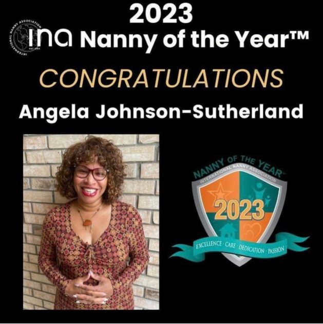 International Nanny Association 2023 Nanny Of The Year - Angela Johnson Sutherland